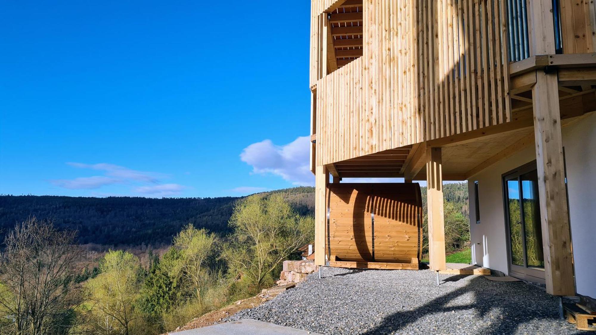 Schwarzwaldstrand Ferienwohnungen Bad Herrenalb Exterior foto